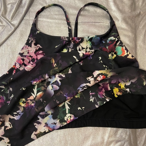 Old Navy Light Support Power Soft Long-line Sports Bra - Picture 8 of 10